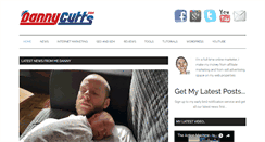 Desktop Screenshot of dannycutts.com